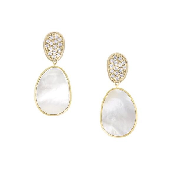 Marco Bicego 18K 0.56 Ct. Tw. Diamond Lunaria Earrings - Picture 1 of 1